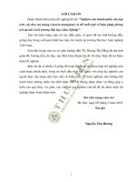 Nghiên cứu thành phần sâu hại trên cây keo tai tượng acacia mangium và đề xuất một số biện pháp phòng trừ tại núi luốt trường đại học lâm nghiệp 