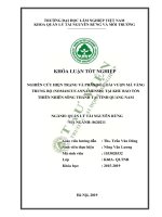 Nghiên cứu hiện trạng và phân bố loài vượn má vàng trung bộ nomascus annamensis tại khu bảo tồn thiên nhiên sông thanh tại tỉnh quảng nam 