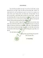 Nghiên cứu thành phần loài và đề xuất phương án quản lý sâu hại keo tai tượng tại xã xuân chinh huyện thường xuân tỉnh thanh hóa 