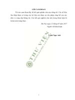 Đánh giá đặc điểm chất lượng nước vịnh cửa lục tỉnh quảng ninh 