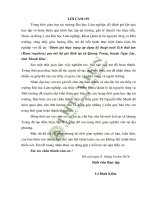 Đánh giá thực trạng áp dụng kỹ thuật nuôi ếch thái lan rana rugulosa quy mô hộ gia đình tại xã quang trung huyện ngọc lặc tỉnh thanh hóa 