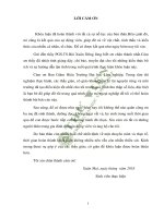 Đánh giá đặc điểm chất lượng nước sông đáy đoạn chảy qua khu vực huyện hoài đức hà nội 