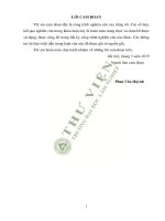 Nghiên cứu đặc điểm hệ thực vật tại xã bạch đằng huyện hòa an tỉnh cao bằng 