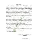 Nghiên cứu và hoàn thiện hệ thống xử lý nước thải tại bệnh viện đa khoa trung ương thái nguyên 