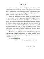 Nghiên cứu cơ sở khoa học cho diễn giải môi trường trên các tuyến du lịch tại vườn quốc gia xuân thủy tỉnh nam định 