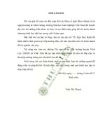 Nghiên cứu thực trạng và đề xuất giải pháp quản lý chất thải rắn tại làng nghề chế biến tinh bột sắn xã vĩnh tiến huyện vĩnh lộc tỉnh thanh hóa 