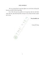 Phân tích các nguyên nhân gây ngập lụt tại quận hoàn kiếm thành phố hà nội trong quá trình đô thị hóa 