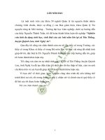 Nghiên cứu tính đa dạng sinh học sinh thái của các loài nấm lớn tại xã tân thắng huyện quỳnh lưu tỉnh nghệ an 