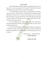 Đánh giá hiện trạng hoạt động quản lý chất thải rắn sinh hoạt tại xã thủy xuân tiên huyện chương mỹ thành phố hà nội 