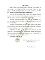 Nghiên cứu hiện trạng và đề xuất giải pháp phù hợp cho công tác quản lý và xử lý chất thải rắn sinh hoạt tại huyện đoan hùng tỉnh phú thọ 