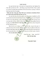 Đánh giá thực trạng gây trồng thảo quả amomum aromaticum roxb tại xã bản liền huyện bắc hà tỉnh lào cai 