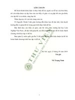 Xác định nguyên nhân gây bệnh hại lá cây keo tai tượng acacia mangium willd và đề xuất biện pháp trừ bệnh tại vườn quốc gia ba vì hà nội 