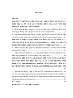 Kiểm sát điều tra vụ án cố ý gây thương tích hoặc gây tổn hại cho sức khỏe của người khác từ thực tiễn huyện trà bồng, tỉnh quảng ngãi 
