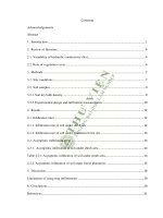 Small scale spatial variability of water infiltration and its influencing factors 
