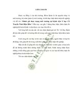 Đánh giá thực trạng môi trường tại bệnh viện y học cổ truyền tỉnh điện biên 