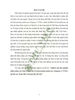 Nghiên cứu thử nghiệm nhân giống cây giảo cổ lam bảy lá gynostemma pubescens gagnep c y wu tại khu vực xuân mai chương mỹ hà nội 