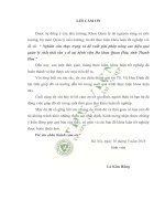 Nghiên cứu thực trạng và đề xuất giải pháp nâng cao hiệu quả quản lý chất thải rắn y tế tại bệnh viện đa khoa quan hóa tỉnh thanh hóa 