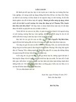 Đánh giá tiềm năng áp dụng chính sách chi trả dịch vụ môi trường cho rừng đặc dụng tại xã thượng tiến huyện kim bôi tỉnh hòa bình 