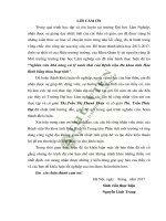 Nghiên cứu khả năng xử lý nước thải của bệnh viện đa khoa tỉnh hòa bình bằng than hoạt tính 