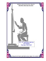 Ke hoach su dung do dung mon Ngu Van