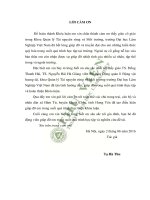 Nghiên cứu hiện trạng chăn nuôi gà đông tảo tại xã hàm tử huyện khoái tỉnh hưng yên 