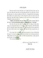 Nghiên cứu bệnh hại trên cây thông nhựa pinus merkusii và đề xuất biện pháp phòng trừ tại hương sơn hà tĩnh 