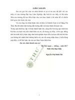 Nghiên cứu khả năng xử lý nitrat và chất màu hữu cơ trong nước bằng vật liệu đá ong 