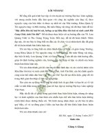 Đặc điểm khu hệ loài bò sát lưỡng cư tại khu bảo tồn loài và sinh cảnh mù cang chải tỉnh yên bái 