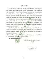 Xây dựng bản đồ vùng phân bố thích hợp cho loài vượn má vàng trung bộ nomascus annamensis tại tỉnh quảng nam phục vụ cho công tác bảo tồn 