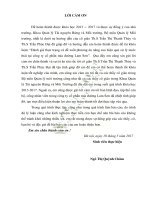 Đánh giá thực trạng và đề xuất phương án nâng cao hiệu quả xử lý nước thải tại công ty cổ phần mía đường lam sơn 