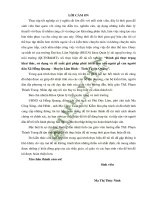 Đánh giá thực trạng khai thác sử dụng và đề xuất giải pháp phát triển lâm sản ngoài gỗ của người dân xã hồng quang huyện lâm bình tỉnh tuyên quang 