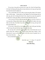 Nghiên cứu khả năng làm sạch nước thải sau xử lý của bệnh viện đa khoa vân đình bằng than hoạt tính 