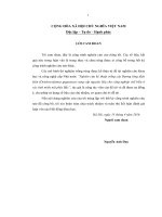 Nghiên cứu kỹ thuật nhân giống và gây trồng cây bương lông điện biên dendrocalamus giganteus tại huyện đoan hùng tỉnh phú thọ 