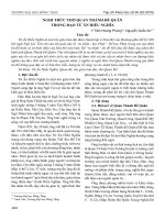 Nghi thức thờ Quan Thánh Đế Quân trong đạo Tứ Ân Hiếu Nghĩa