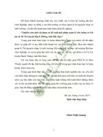 Nghiên cứu tính đa dạng và đề xuất giải pháp quản lý côn trùng có ích tại xã tú trĩ huyện bạch thông tỉnh bắc kạn 