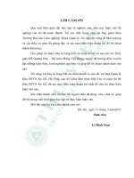 Nghiên cứu đặc điểm khu hệ chim nước tại khu bảo tồn thiên nhiên kẻ gỗ hà tĩnh 