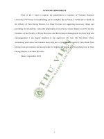 Structure and tree species diversity of tropical moist evergreen broadleaf forest in tam duong district lai chau province 