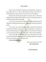 Đánh giá thực trạng và đề xuất giải pháp nâng cao hiệu quả quản lý chất thải rắn sinh hoạt xã hát môn huyện phúc thọ TP hà nội 