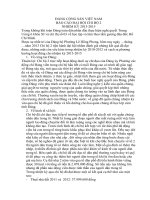 Bao cao dai hoi dang