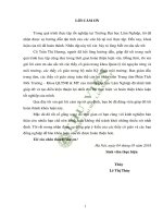 Đề xuất giải pháp quản lý chất thải rắn tại khu du lịch sinh thái biển hải tiến huyện hoằng hóa tỉnh thanh hóa 