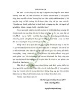 Nghiên cứu thành phần loài và tình hình sử dụng cây lâm sản ngoài gỗ tại xã côn minh huyện na rì tỉnh bắc kạn 