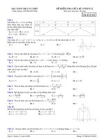 10 đề ôn tập giữa kì 1 toán 12 2021