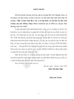 Một số tính chất đất ở các vị trí địa hình và mối liên hệ đến sinh trưởng của loài thông nhựa pinus merkusii tại xã bình lư huyện tam đường tỉnh lai châu 