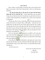 Đề xuất giải pháp quản lý chất thải rắn tại khu lễ hội đền hùng thành phố việt trì tỉnh phú thọ 