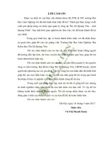 Đánh giá thực trạng và đề xuất giải pháp nâng cao hiệu quả quản lý rừng tại thị xã quảng yên tỉnh quảng ninh 