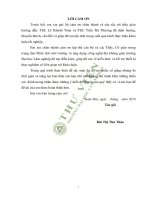 Nghiên cứu khả năng xử lý nước thải chăn nuôi lợn của cây bèo cái pistia stratiotes và rau dừa nước jussiaea repens l 