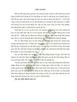 Đánh giá tác động môi trường cho dự án xây dựng trung tâm thương mại dịch vụ giải trí nguyễn kim hải dương 