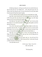 Nghiên cứu khả năng phục hồi rừng sau cháy tại khu vực vườn quốc gia hoàng liên bằng ứng dụng công nghệ không gian địa lý 