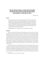 Tiếp cận vấn đề “quản lý/quản trị nhà trường” trong bối cảnh “giáo dục tiến vào cách mạng công nghiệp 4.0/thời đại tri thức”
