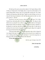 Nghiên cứu tính đa dạng các loài côn trùng bộ cánh cứng coleoptera và đề xuất biện pháp quản lý tại vườn quốc gia ba vì hà nội 